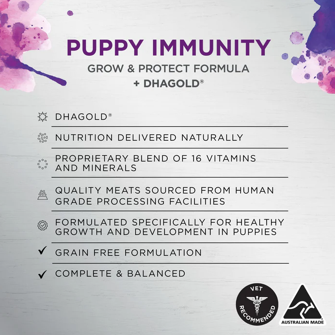 Ivory Coat Raw Health Puppy Immunity Chicken Wet 100g