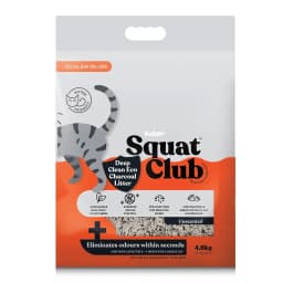 Squat Club - Deep Clean Eco Charcoal Litter