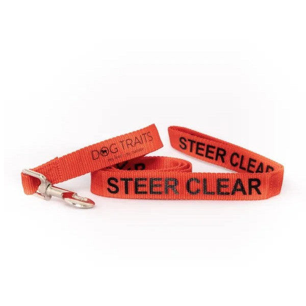 Dog Traits 'Steer Clear' Red Lead