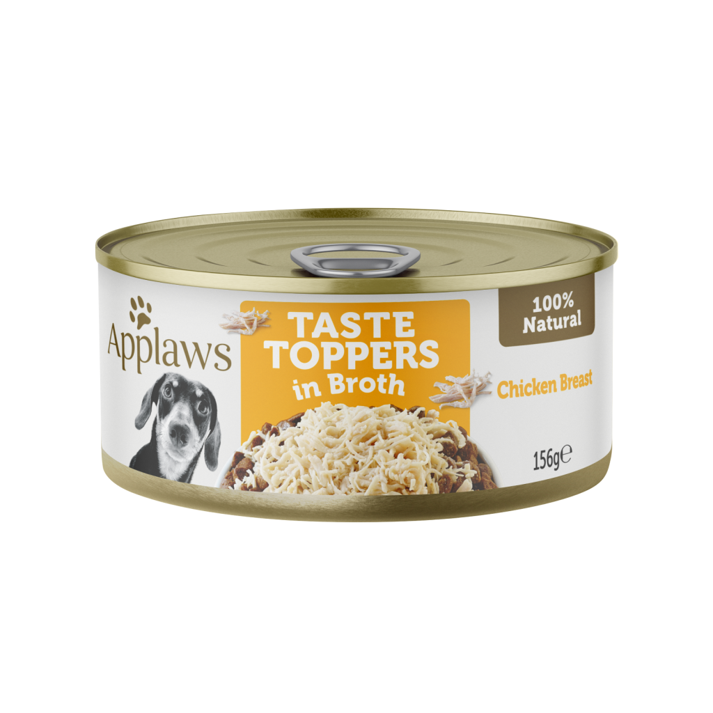 Applaws Dog Taste Toppers Chicken In Broth 156g