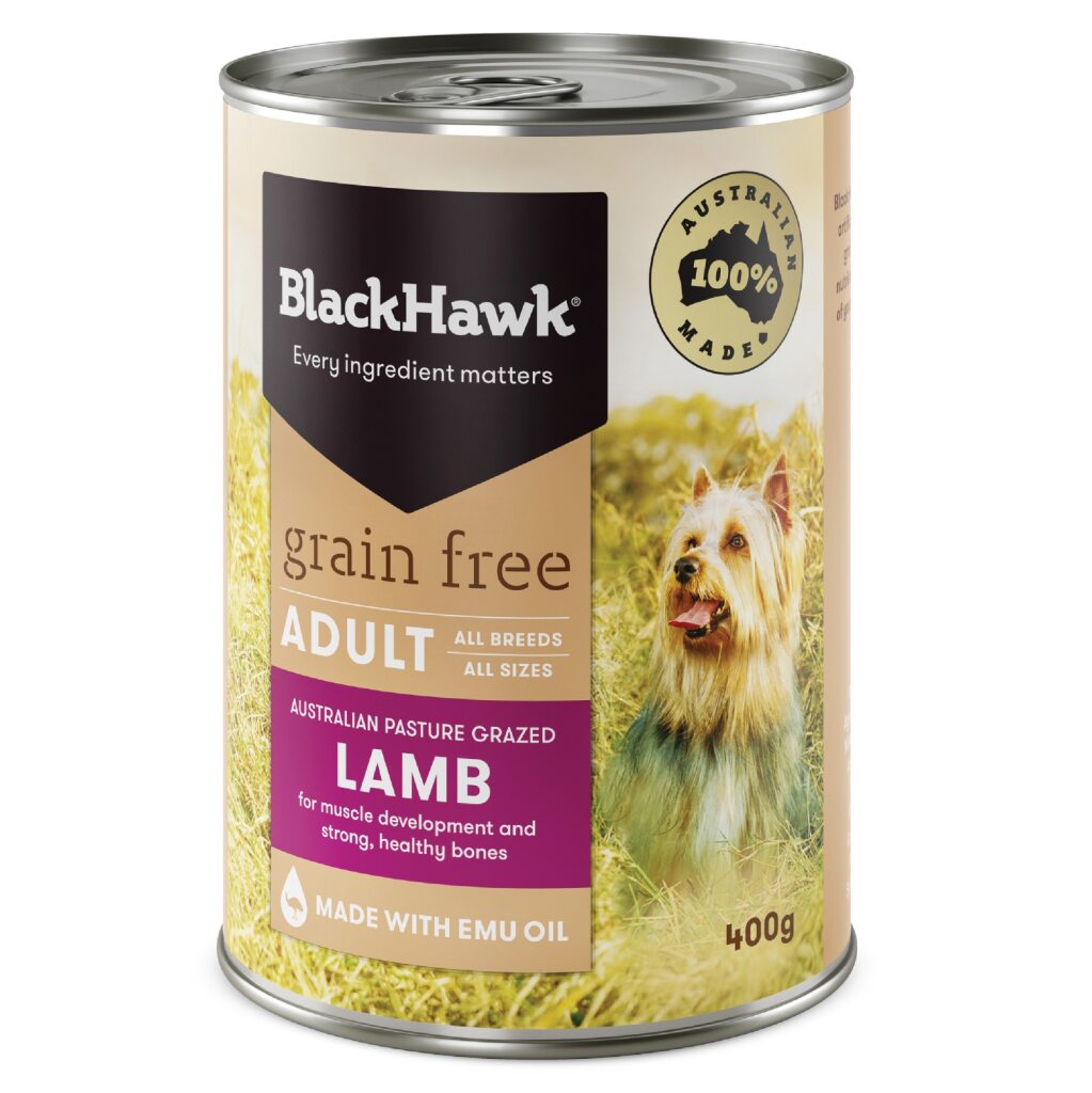 Black Hawk Dog Adult Grain Free Lamb Wet 400g