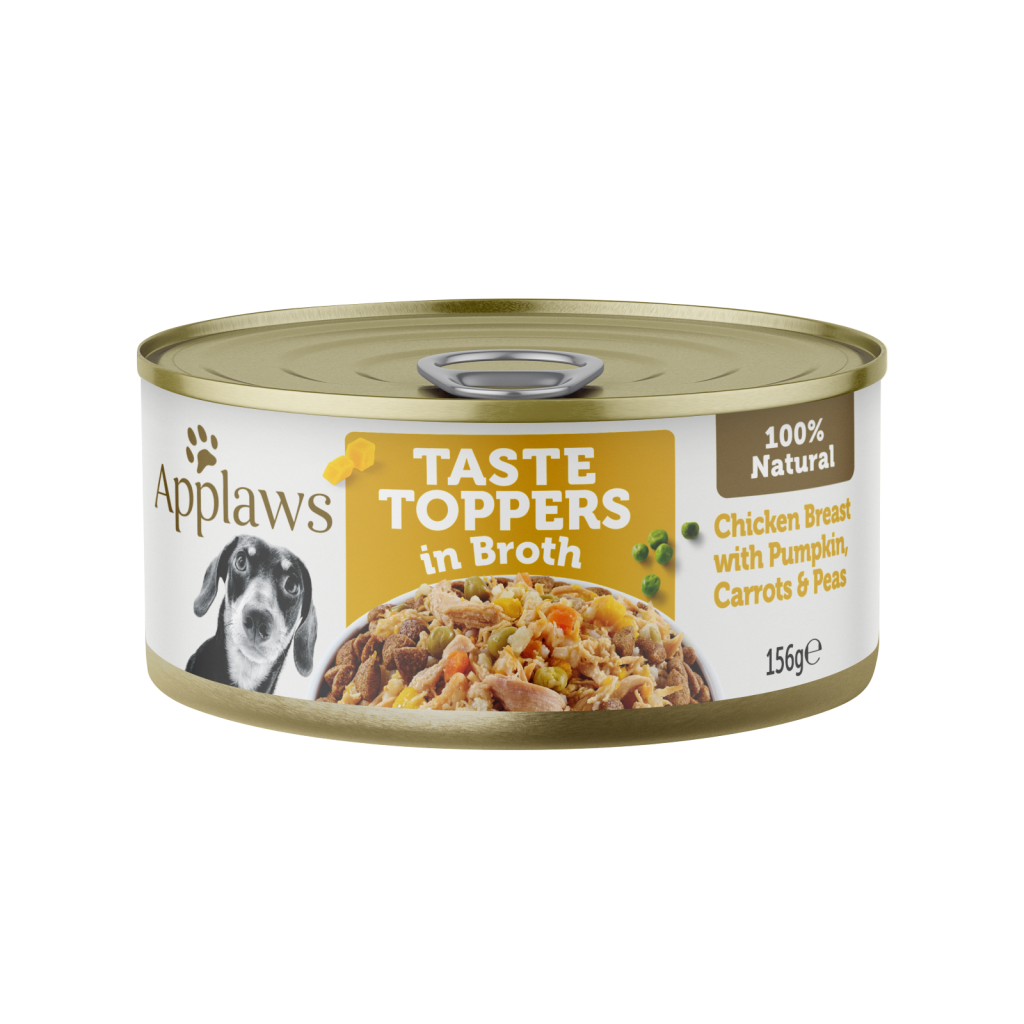 Applaws Dog Taste Toppers Chicken Veg In Broth 156g