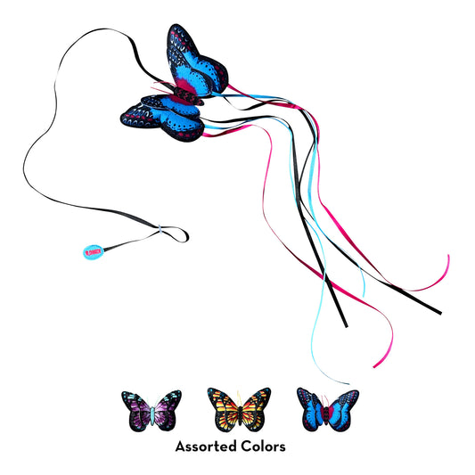 KONG Cat Teaser Butterfly Assorted