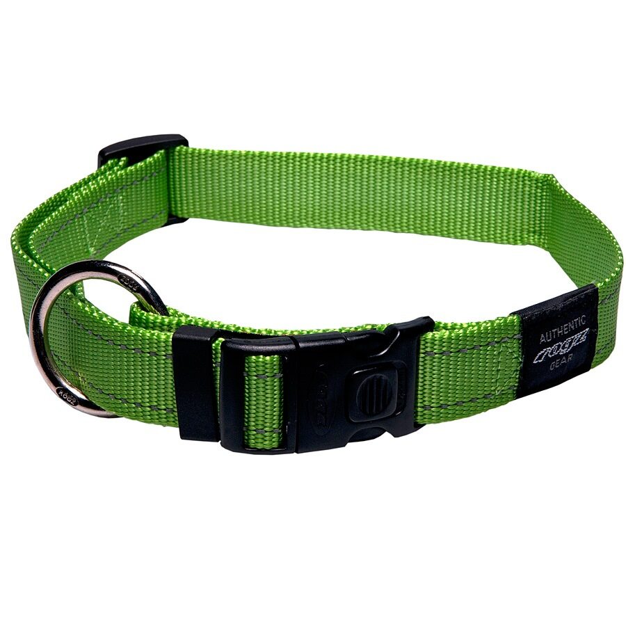 Rogz Utility Collar Lime