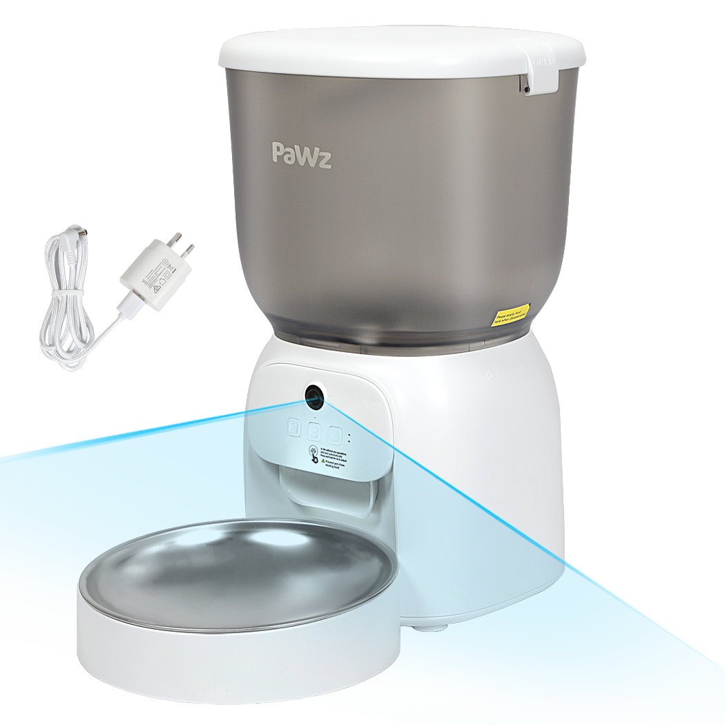 Pawz 4L Auto Pet Feeder Automatic Camera WiFi App-1973193539156316168