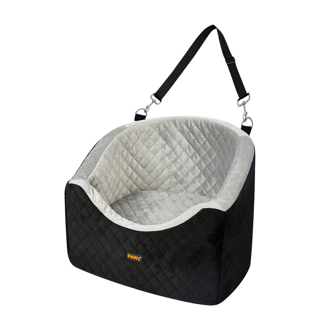 Pawz Dog Car Booster Seat Belt Pet Safe Protector Travel Bed-1973193524476252168