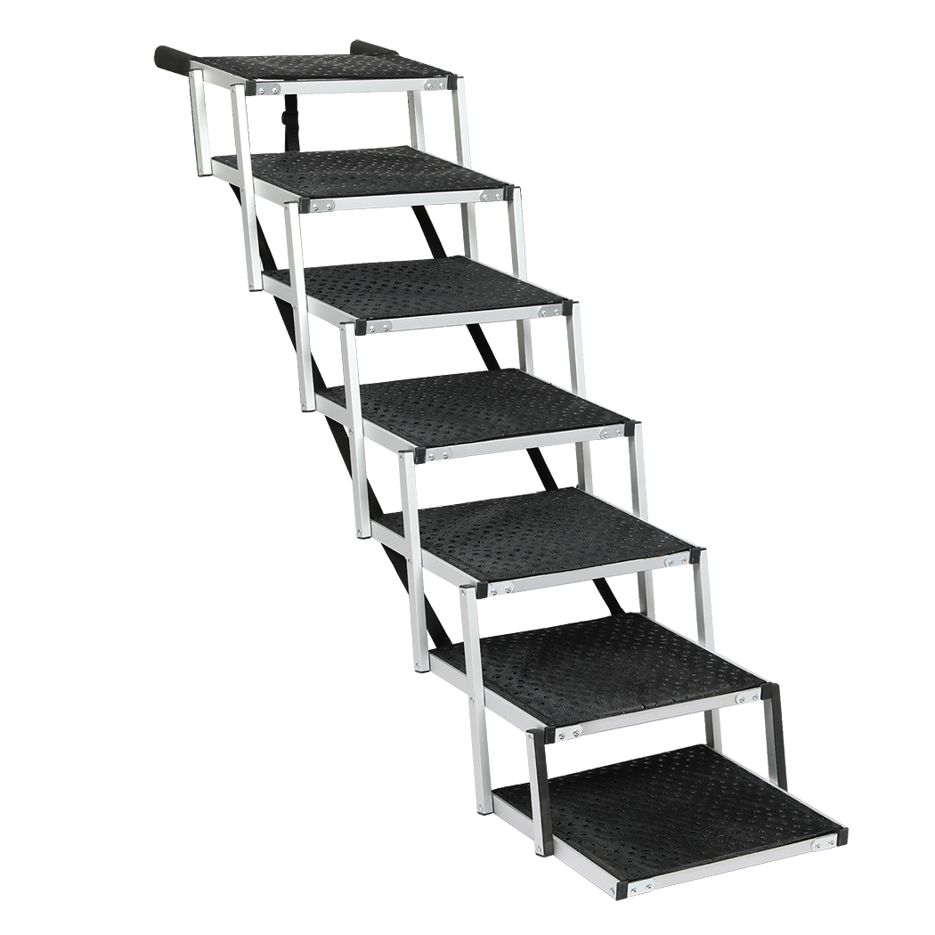 Pawz Dog Ramp Pet Stair Car Suv Travel Step Foldable-1973193548832575496