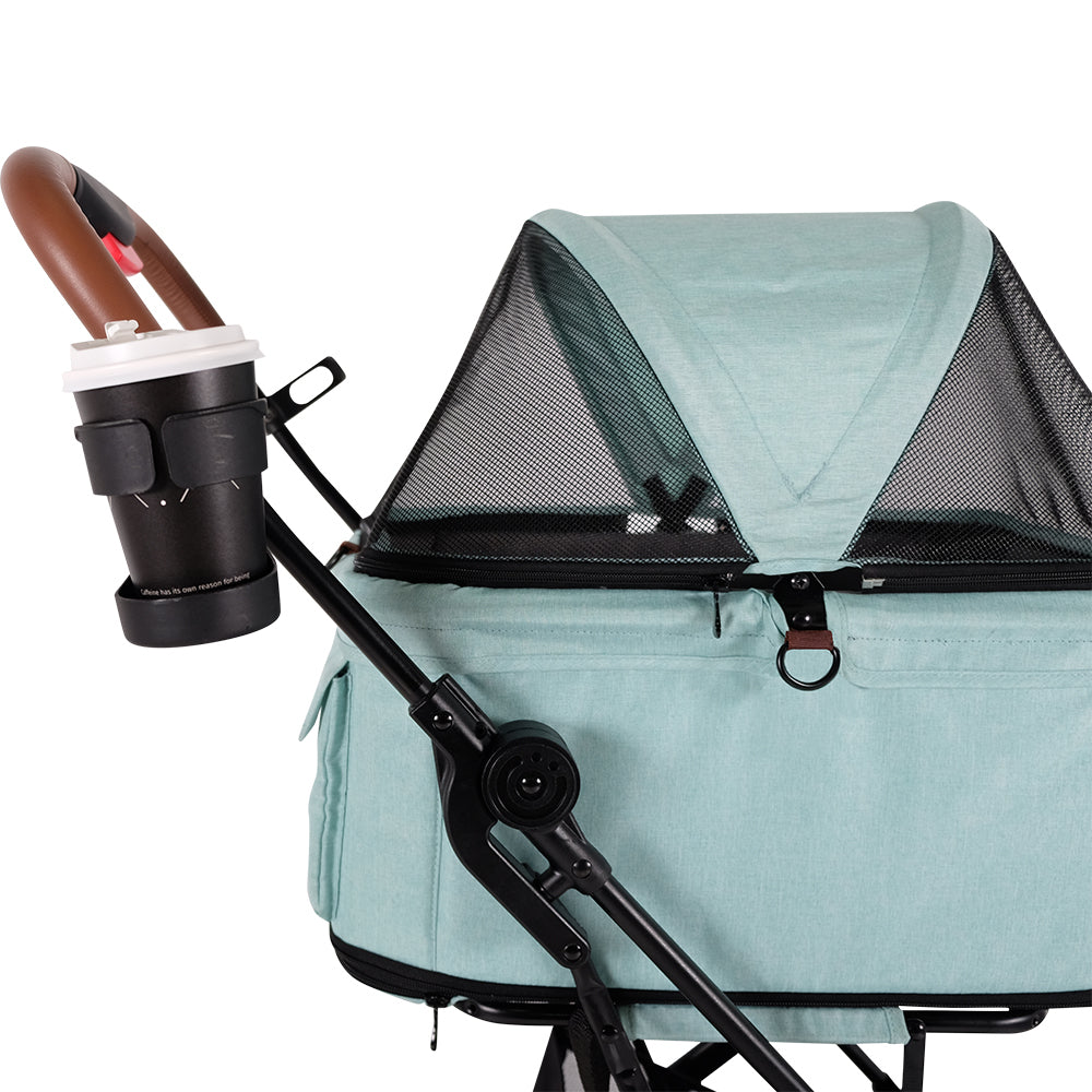 Ibiyaya Pet Travel Stroller Spearmint
