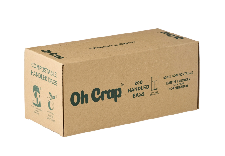 Oh Crap - Non Plastic Poop Bag 200 Bags per Box