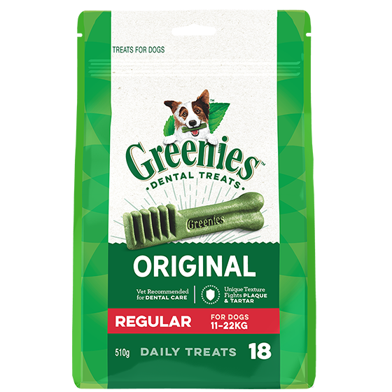 Greenies Treat Pack Regular-Dogs 11 to 22kg - 510g