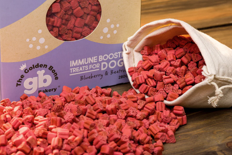 Golden Bone Immune Booster Blueberry, Oats & Beetroot 280g