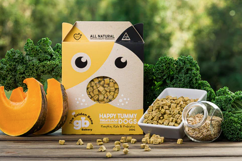 Golden Bone Happy Tummy Pumpkin,Kale,Oats & Prebiotics 280g