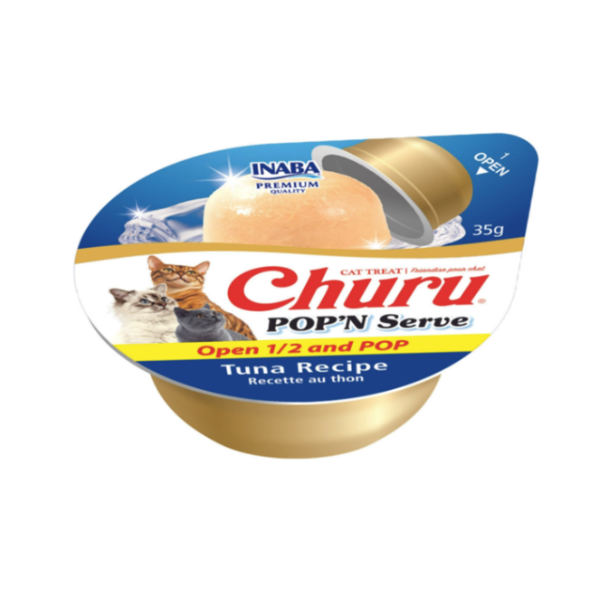 Inaba Churu POP'N Serve Tuna 2 Cups 70g