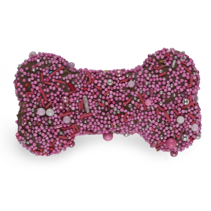 Kazoo Barneys Barkery Dog Bone Biscuit - Pink 47gm