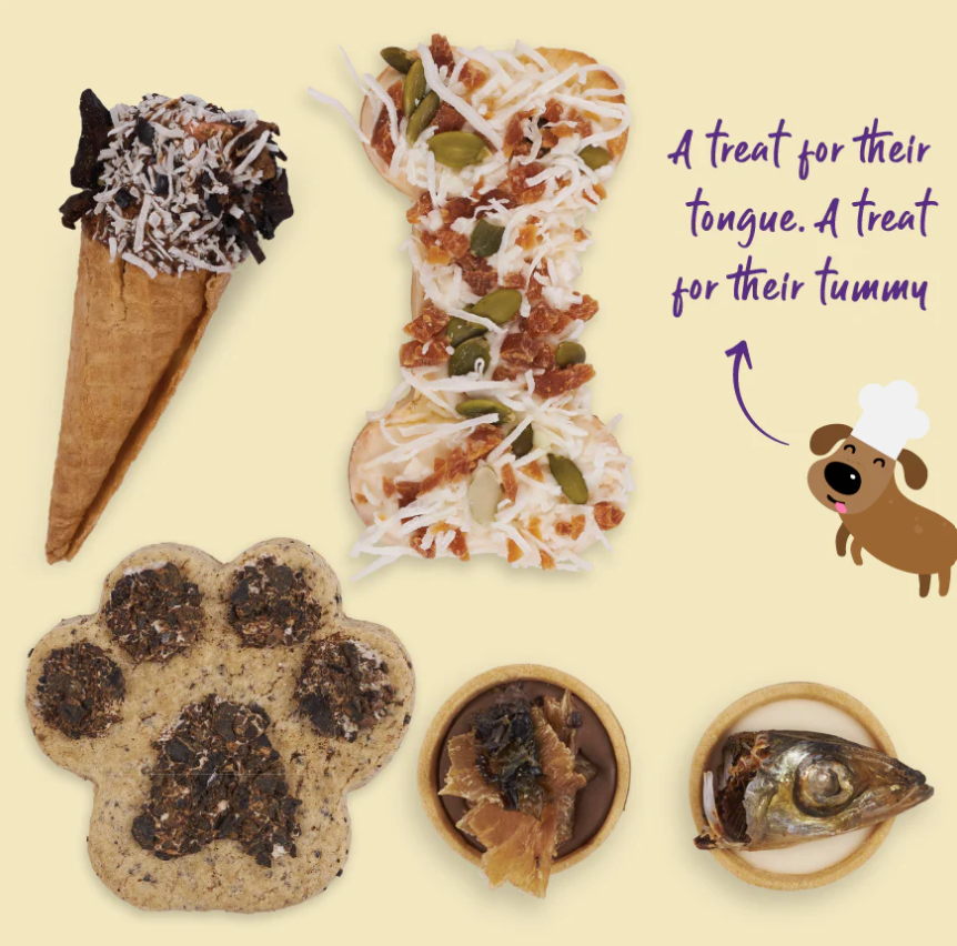 Kazoo Barneys Barkery Dog Treats Meaty Marvel Pack 150g