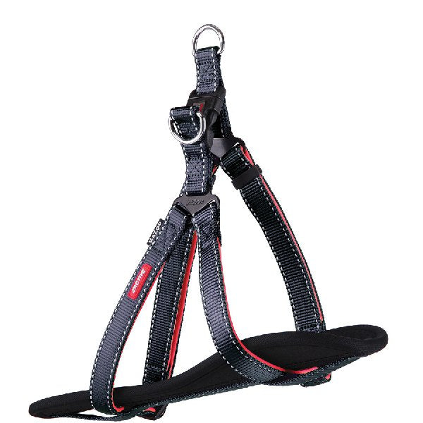 Active Nylon Walking Harness Slate And Orange Medium