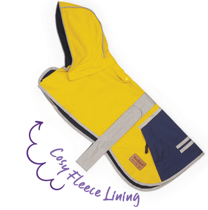 Kazoo Cosy Rain Coat Mustard