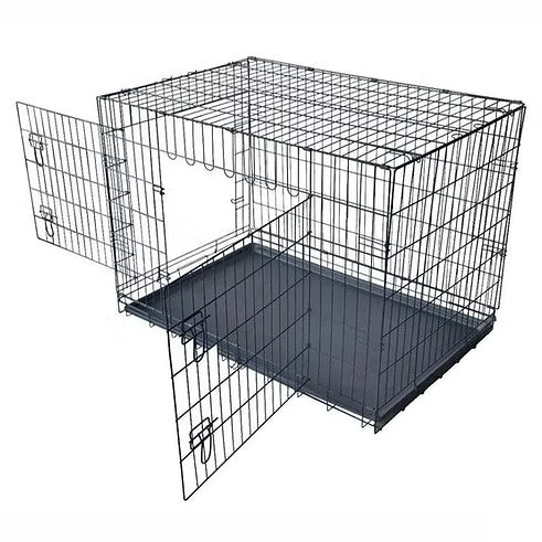 Collapsible Crate ABS Tray Black Vein 30"