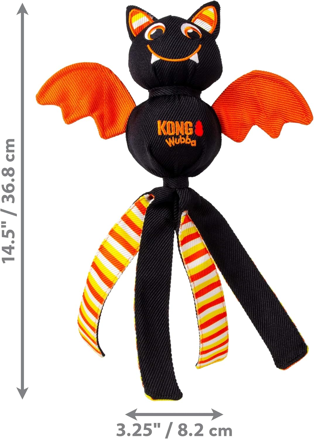 KONG Halloween Wubba Ballistic Bat Large