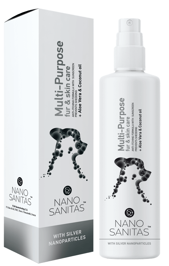 Nano Sanitas Multipurpose Fur And Skin Spray - 250 ml-1962324917206781952