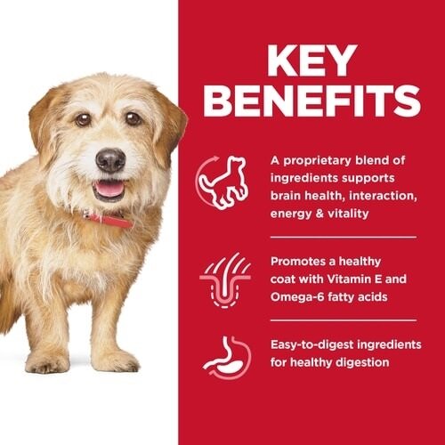 Hills Dog Youthful Vitality Small & Toy Breed Adult 7+ 1.58Kg