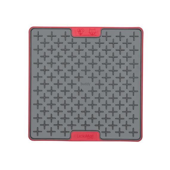 Lickimat Buddy Tuff Dog Red