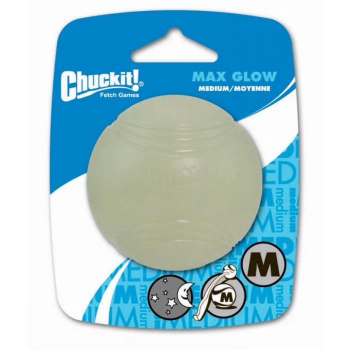 Chuckit! Max Glow Ball 2.5" (6cm) - 1 Pack MEDIUM
