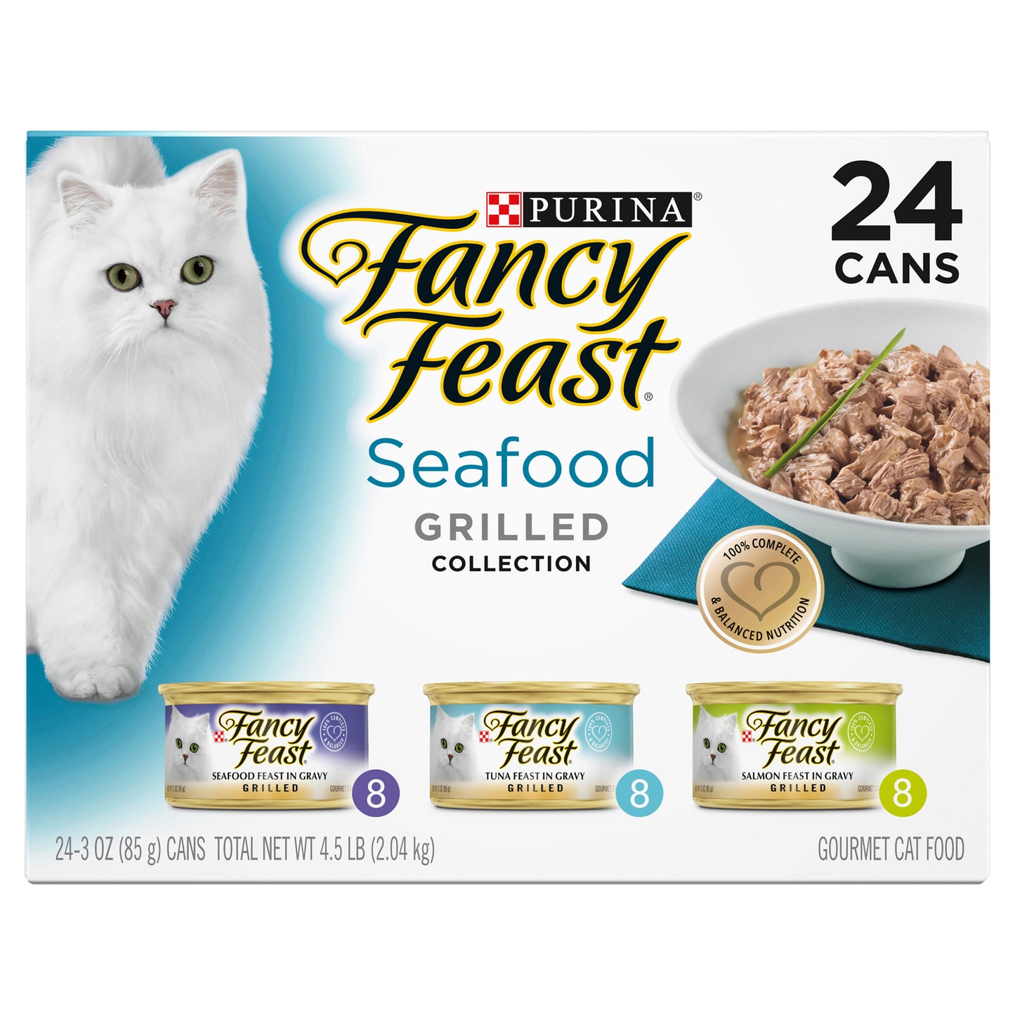 Fancy Feast Seafood Grilled x24 24x85g