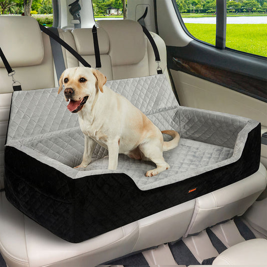 Pawz Dog Car Booster Seat Belt Pet Safe Protector Travel Bed-1973193524061016070
