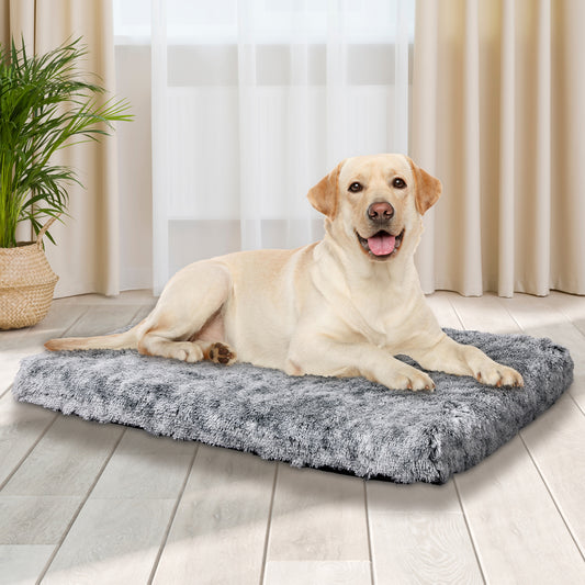PaWz Dog Mat Pet Calming Bed Memory L Charcoal Large-1973193659117604870