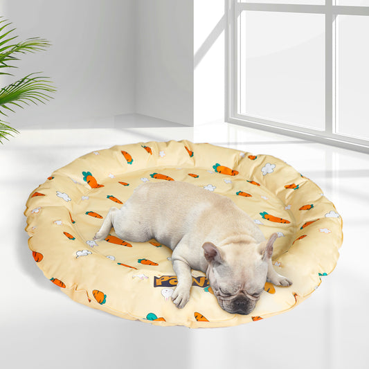 PaWz Pet Cool Gel Mat Cat Bed Dog Bolster L Large-1973193648266940422