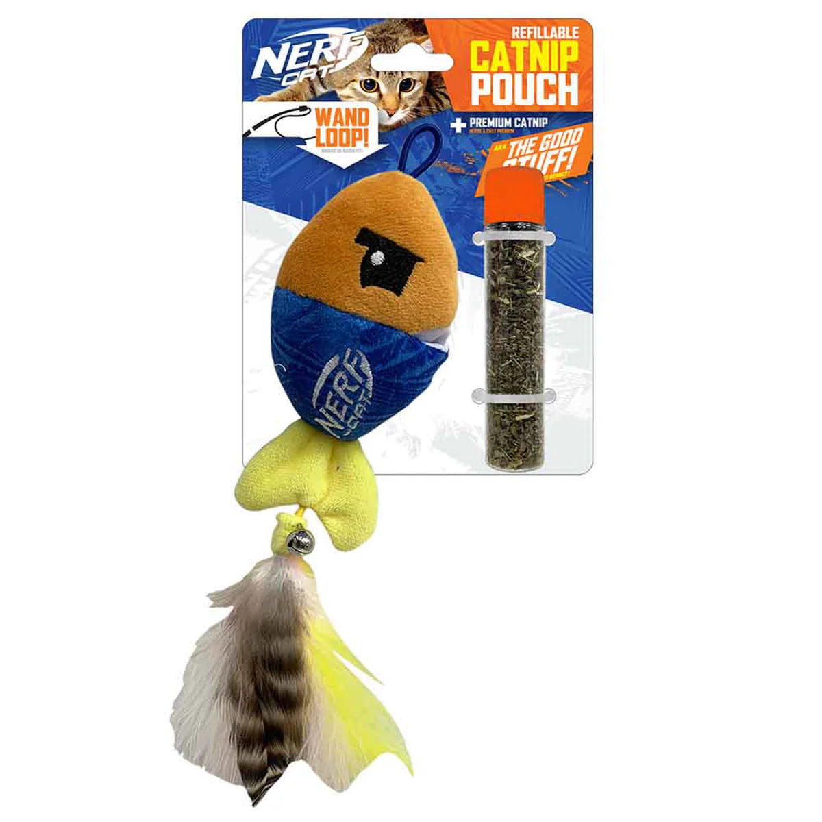 Nerf Cat UltraPlush Fish w/ Catnip