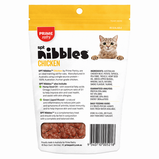 Prime Cat Nibbles Chicken 40g