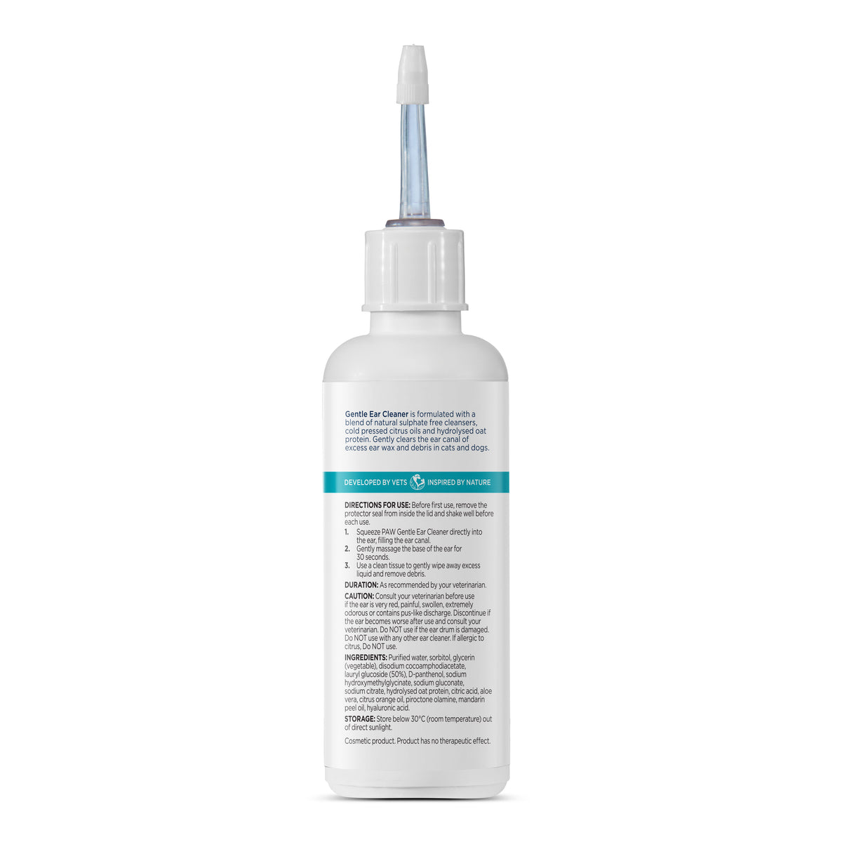 PAW Gentle Ear Cleaner For Dogs and Cats 120ml