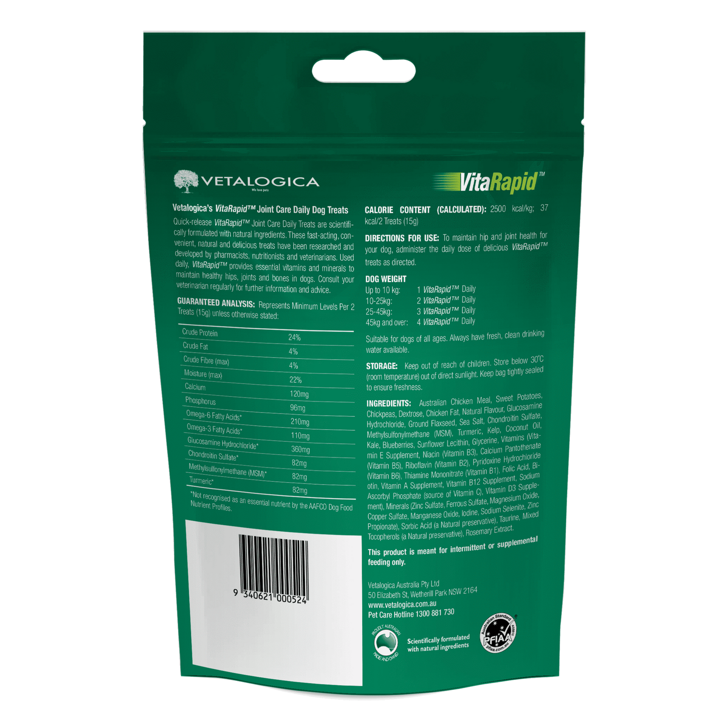 VitaRapid Dog Joint Treat 210g