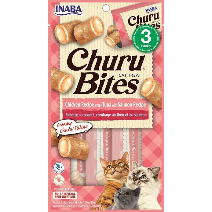 Inaba Churu Wrap Bites Tuna & Salmon 30g