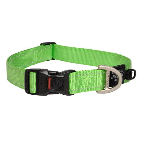 Rogz Utility Classic Collar Lime