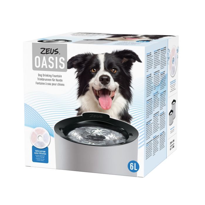 Zeus OASIS Dog Drinking Fountain 6ltr