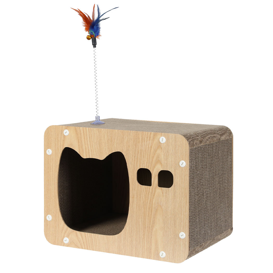 Pawz Cat Scratcher Board Scratching Cardboard-1996005540895002624