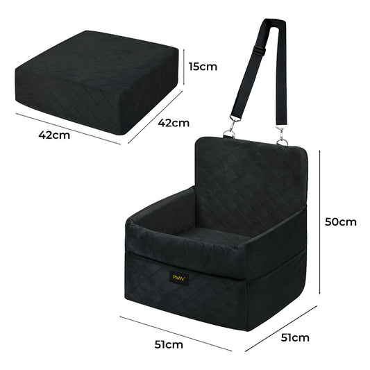 Pawz Pet Car Seat Booster Belt Pet Portable Travel Bed-1996005539225669634