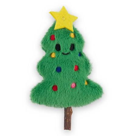 Kitty Christmas Silvervine Tree