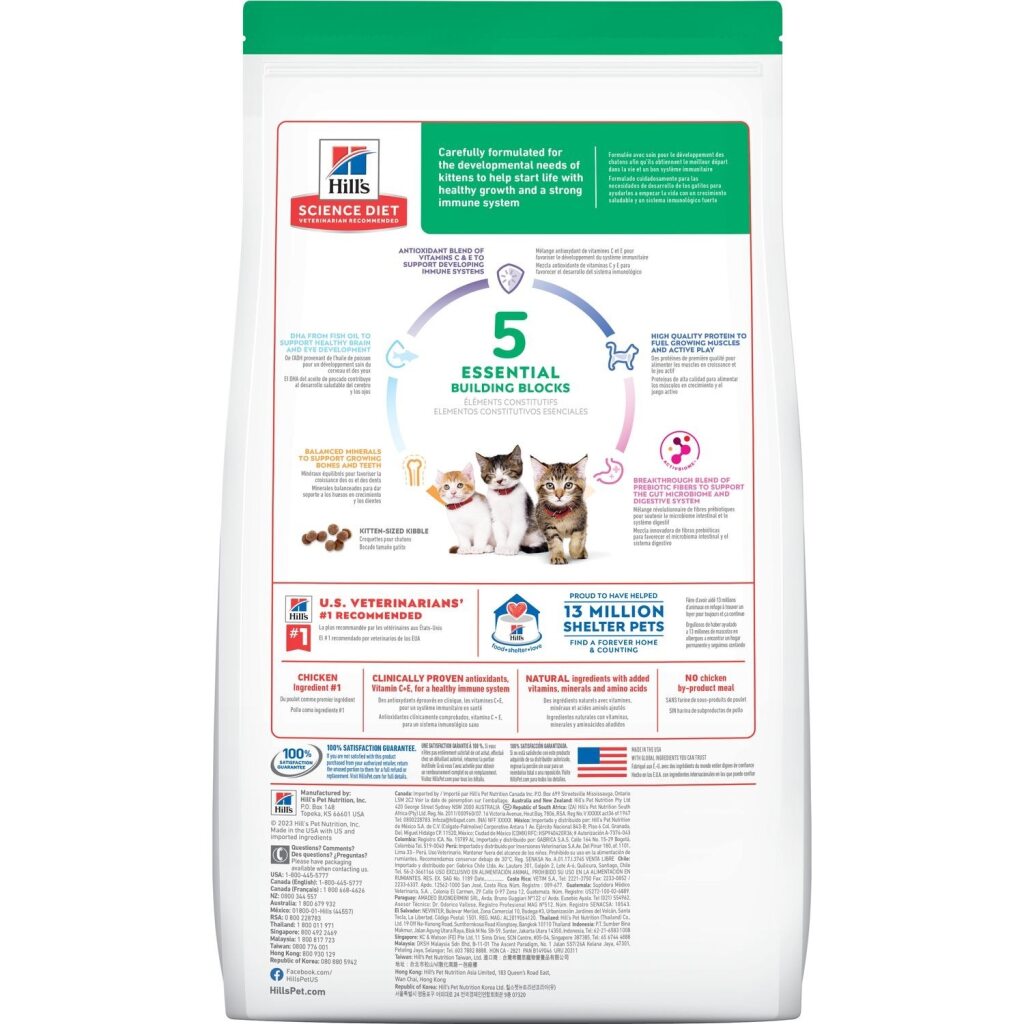 Hills Science Diet Kitten Food Healthy Development