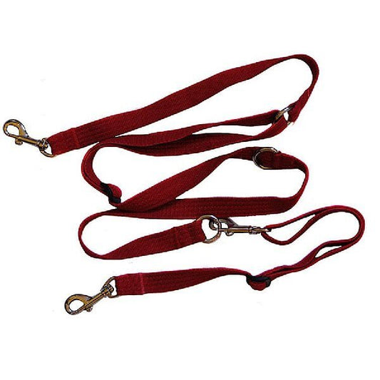 Comfort Webbing Double Ended Lead Red