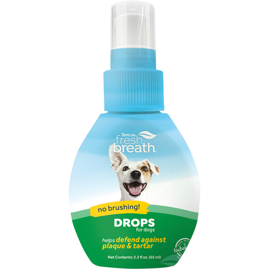 Tropiclean Fresh Breath Drops For Dogs 52ml