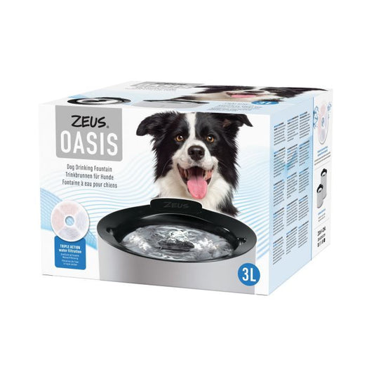 Zeus OASIS Dog Drinking Fountain 3ltr