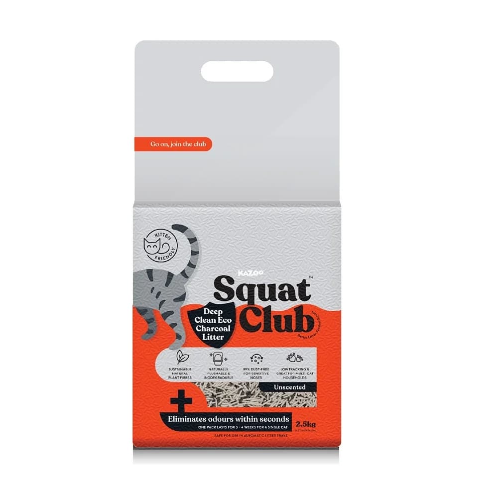 Squat Club - Deep Clean Eco Charcoal Litter