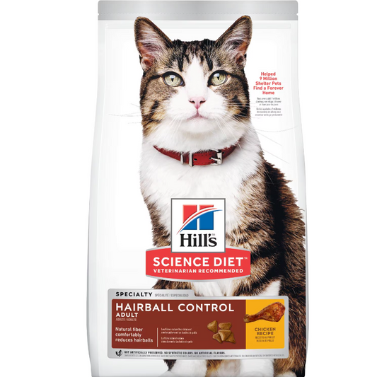 Hills Science Diet Cat Food Hairball Control