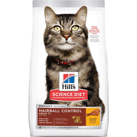 Hills Science Diet Cat Food Hairball Control Mature 2Kg