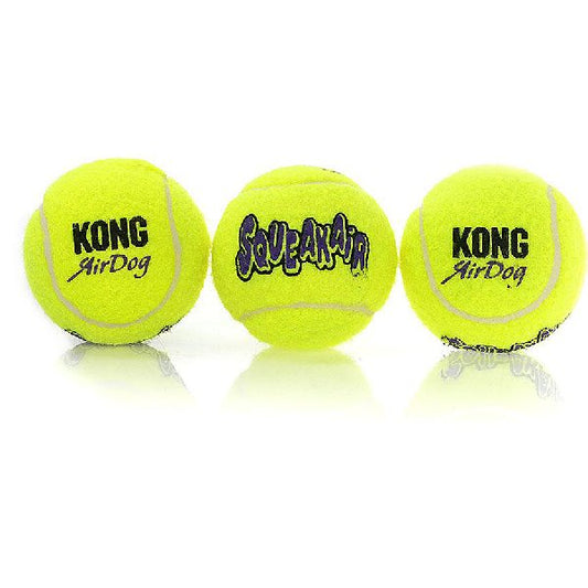 KONG AirDog Squeaker Ball Balls 3 Pack Small