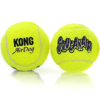 KONG AirDog Squeaker Ball Balls 2 Pack Large